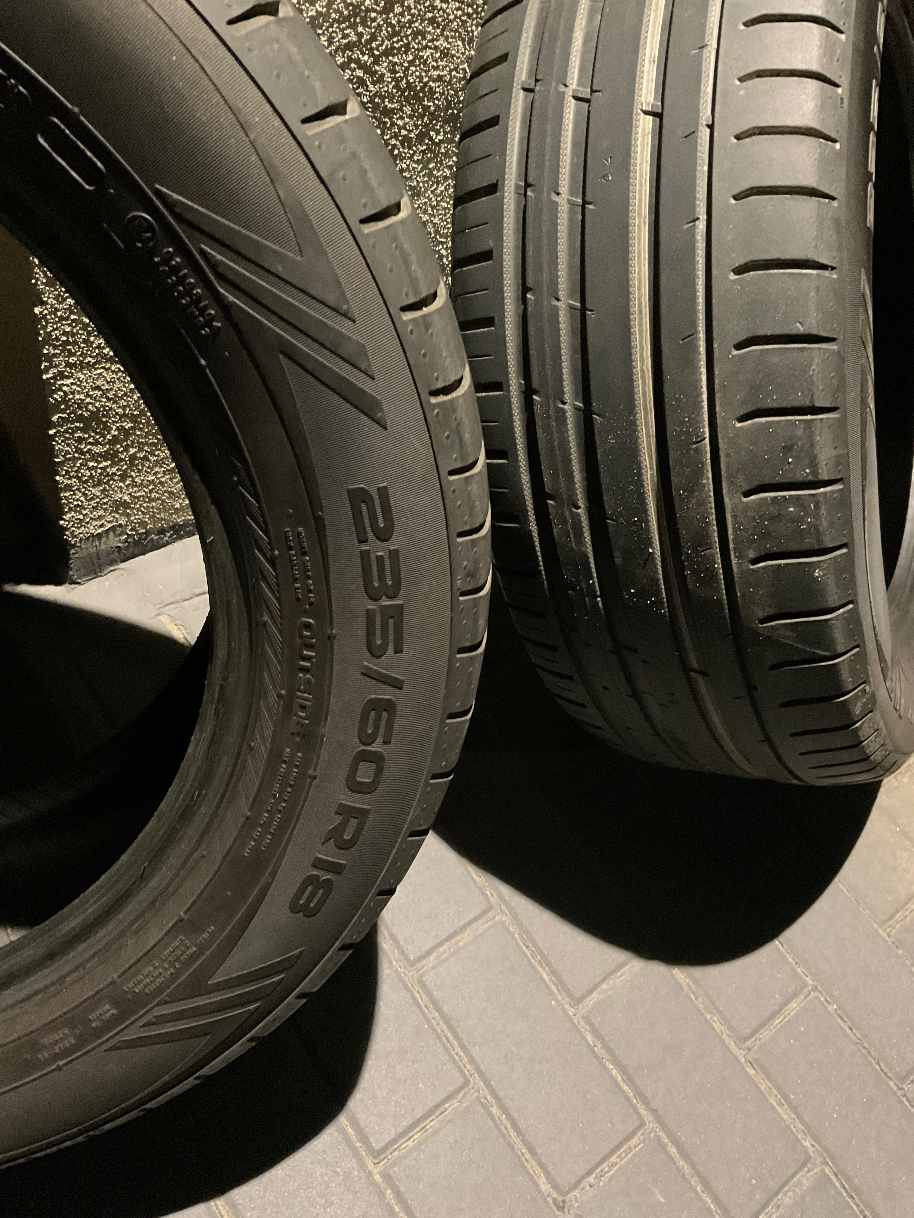 Dwie Opony letnie Nokian Powerproof SUV 235/60 R 18 107 W  wzmocnione