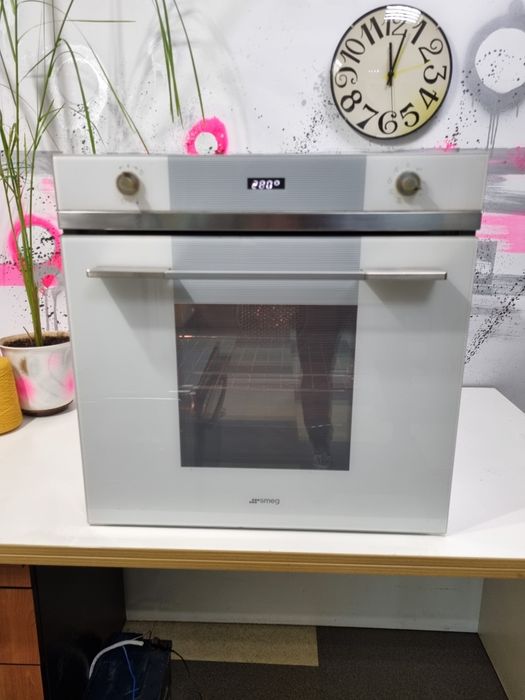ТОП Smeg Italy біла духова шафа духовка пічка печка духовой шкаф