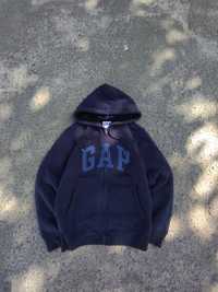 зип худи fleece jacket sherpa gap x carhartt vintage usa