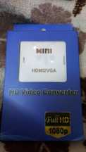 Conversor de HDMI para VGA (mini HDMI2VGA) - novo