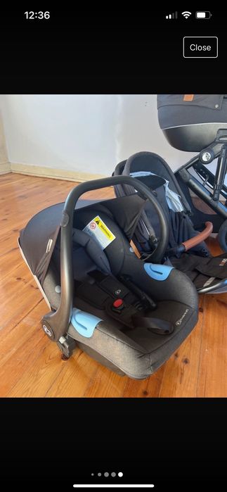 Carrinho de Bebé KINDERKRAFT Esme Multifuncional 3 em 1