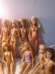 Zestaw lalek barbie plus ubrania i akcesoria