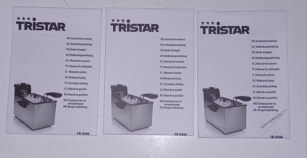 Fritadeira Tristar como nova
