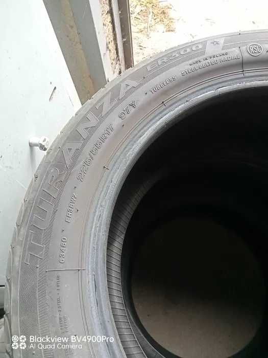 Літні шини BRIDGSTONE Ранфлет TURANZA ER300 RFT 3316 225/55R17 97Y