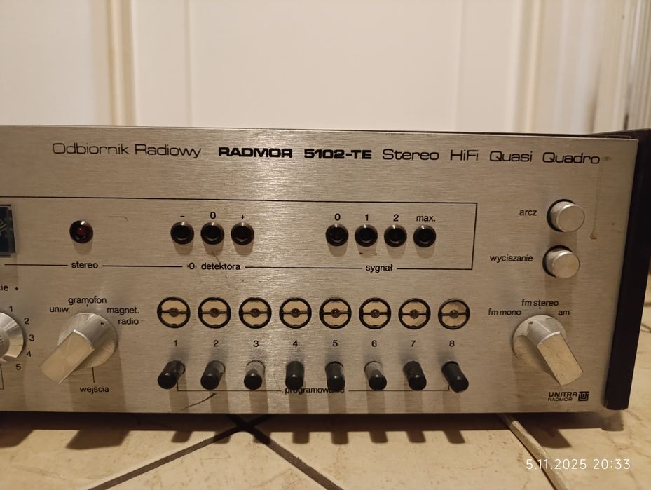 RADMOR 5102 Te + 2x Audion Bo Rubin 300