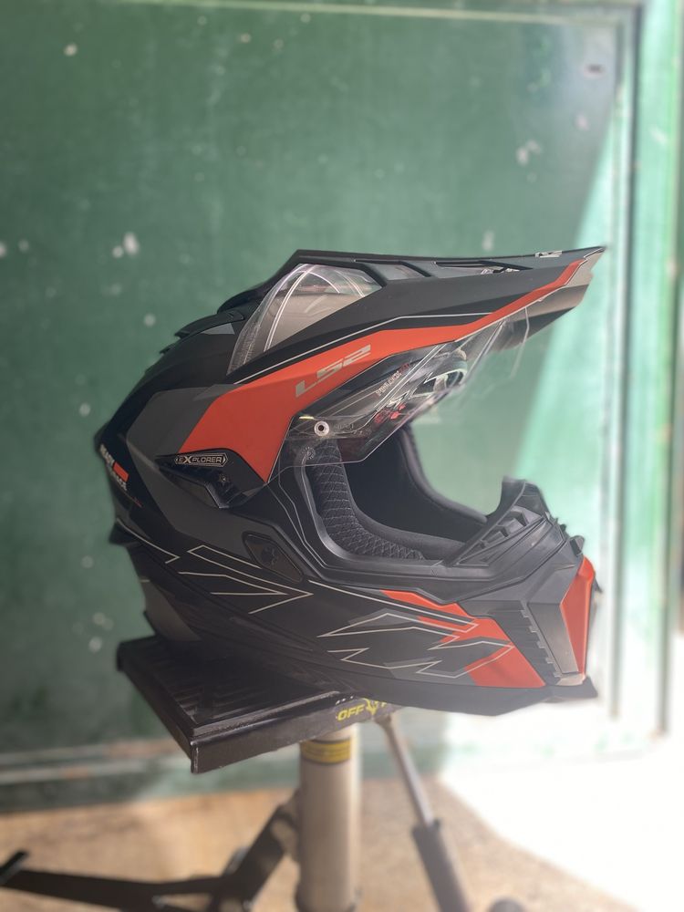 Capacete LS2 MX701 - Explorer KTM