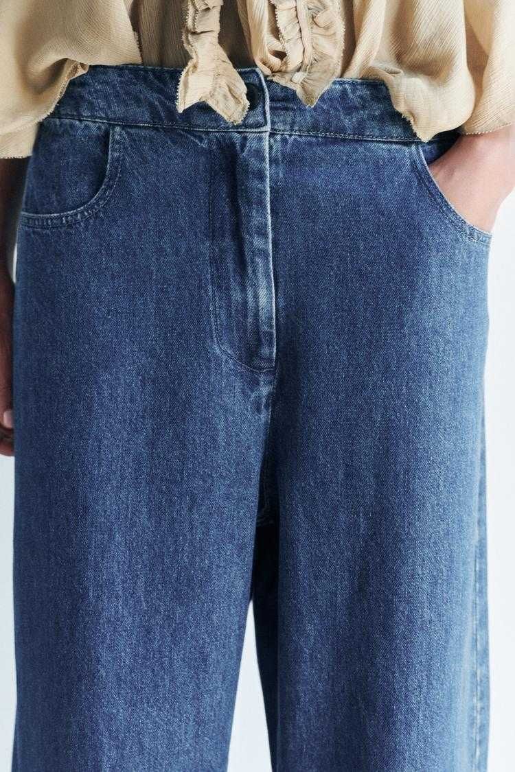Вільні широкі джинси від Zara, S, великомірять, оригінал
