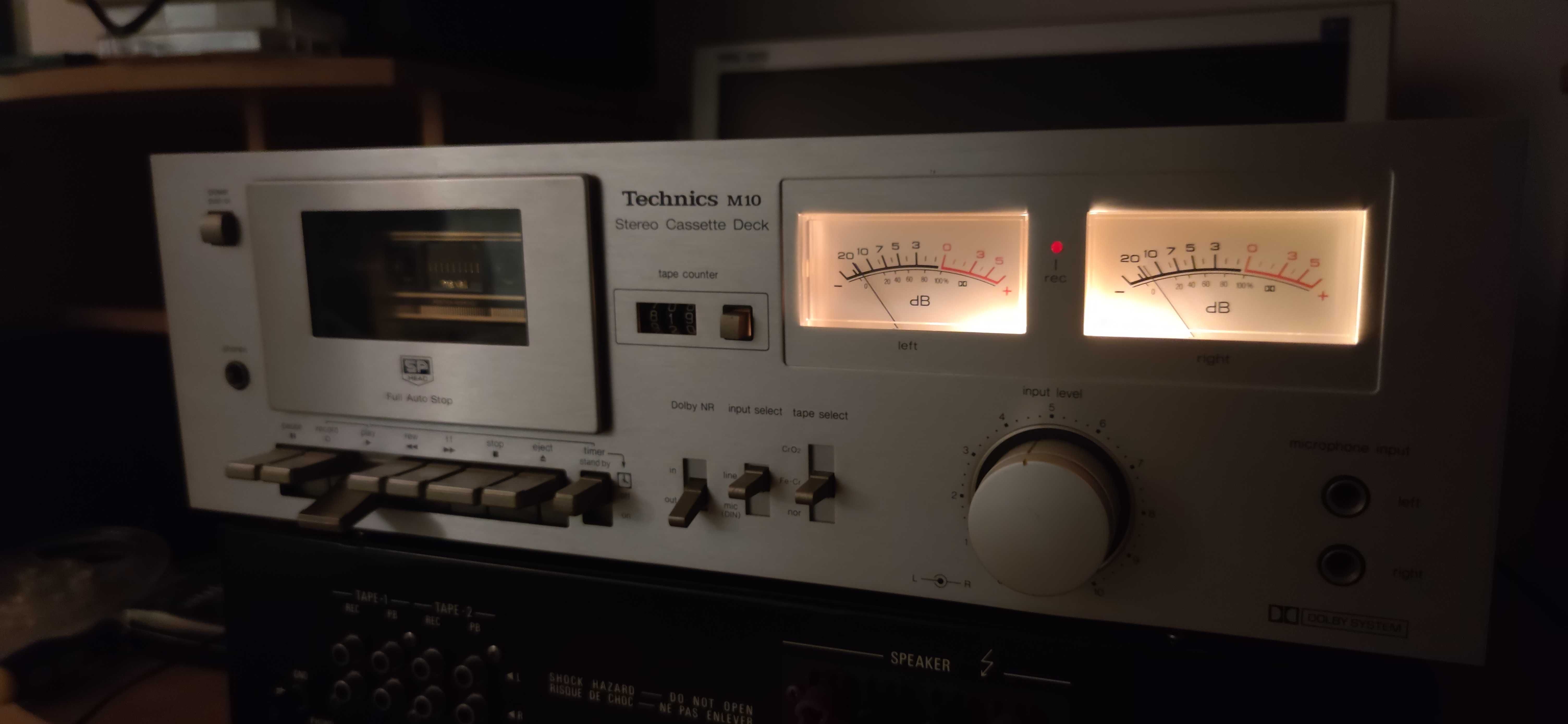 Technics M 10 Srebrny