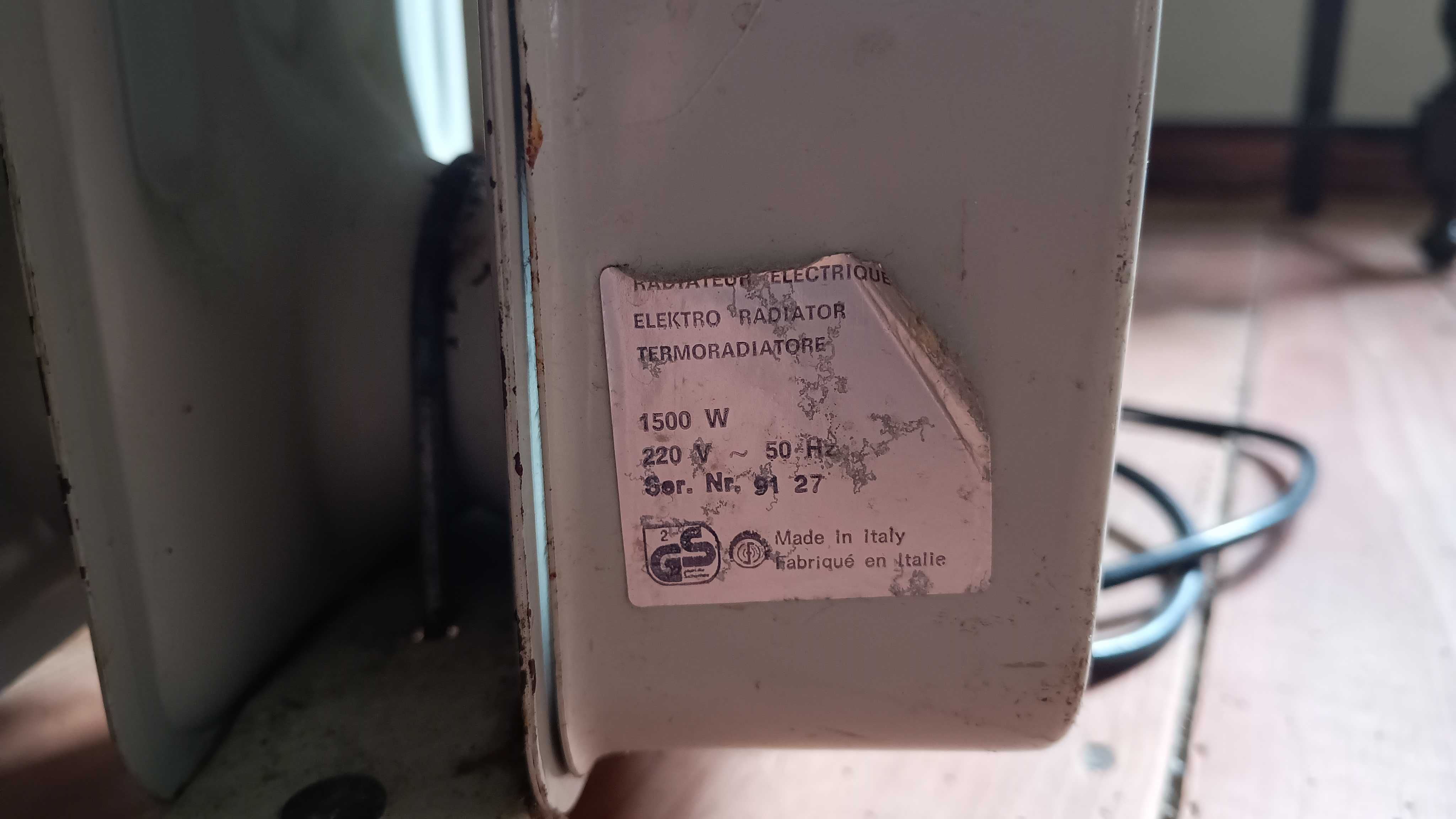 Aquecedor a oleo 1500w Century