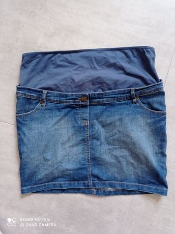 Продам джинсовую юбку для беременных