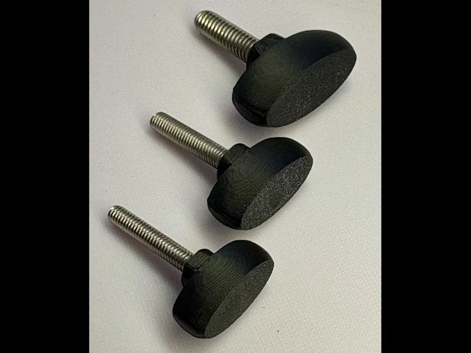 Manípulo Suave tipo Borboleta para Parafusos com Hexagonal