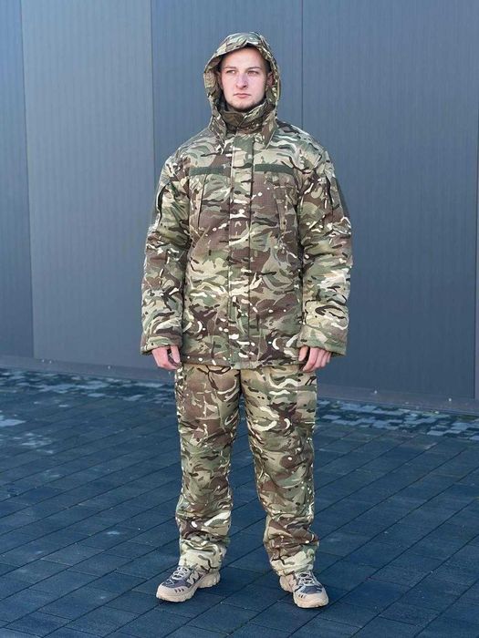 Зимовий тактичний костюм (бушлат+штани), форма зимова ЗСУ мультикам