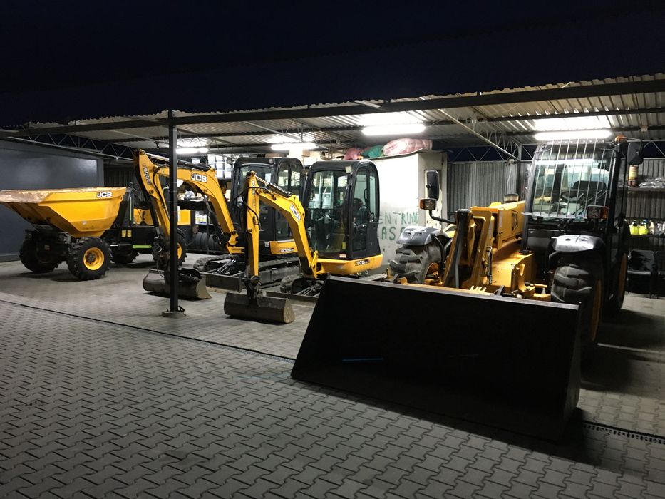 Usługi/Wynajem koparek/Wozideł/Ładowarka telekopowa/zagęszczarki