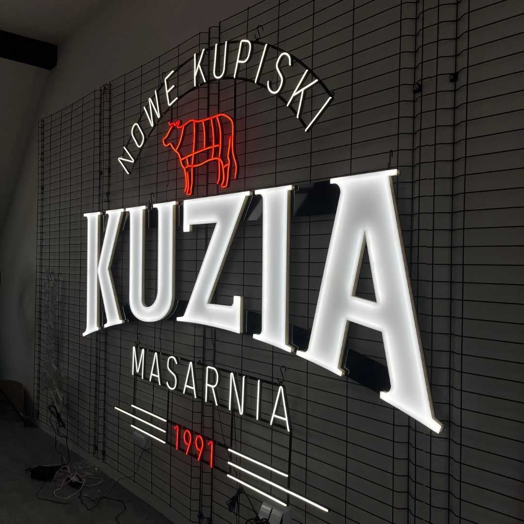 Neon LED na zamówienie – napis, imię, cytat, logo, dekoracja świetlna
