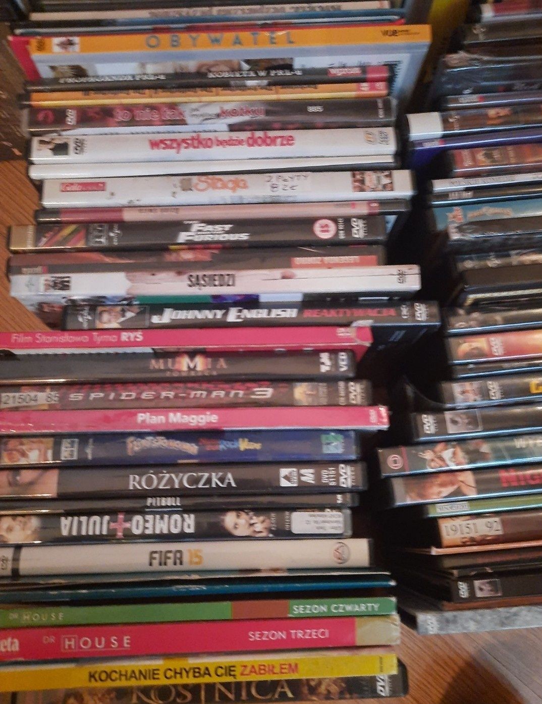 300 szt bajki filmy seriale na dvd