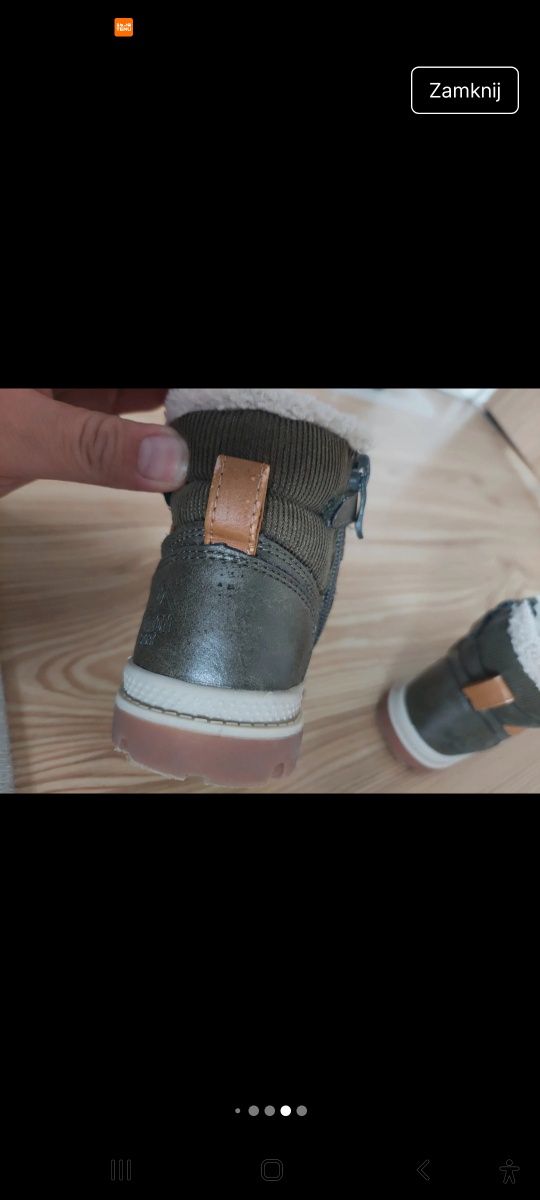Buty zimowe Smyk