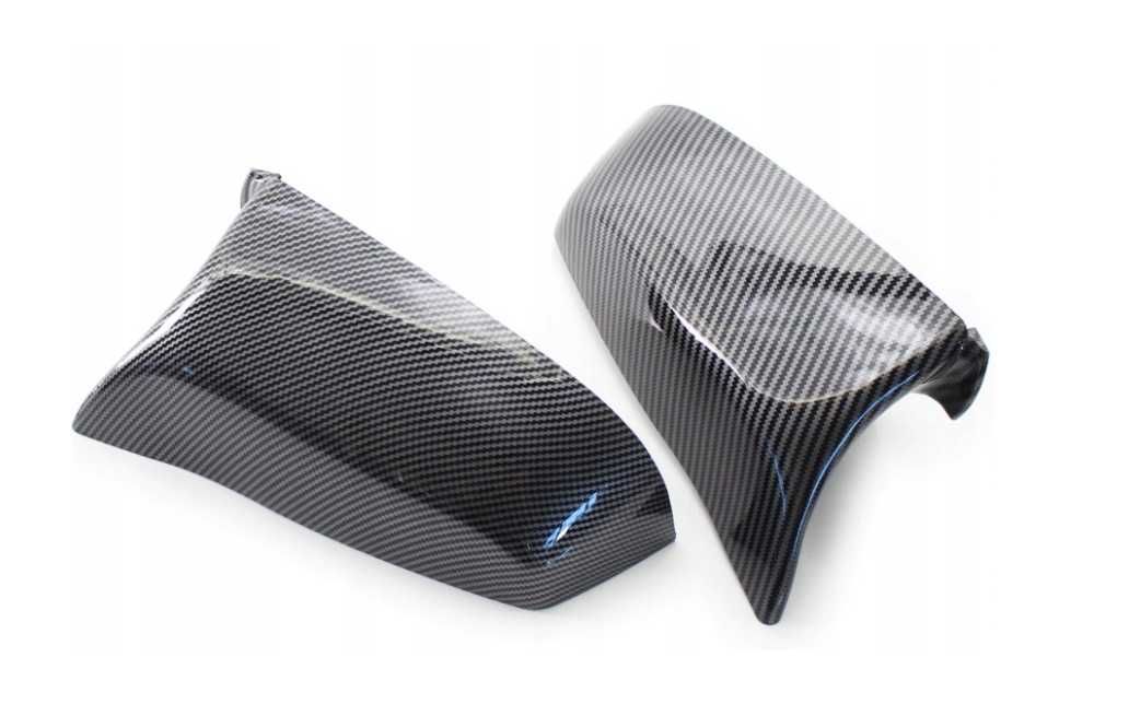 Obudowy Lusterek Nakładki BMW E60 E63 F10 F06 F01 Czarny / Carbon