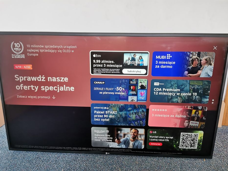 LG 49" 4K Smart TV Active HDR AI TV ze sztuczną inteligencją transpor