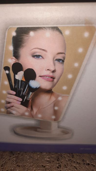 Lusterko podświetlane ledami