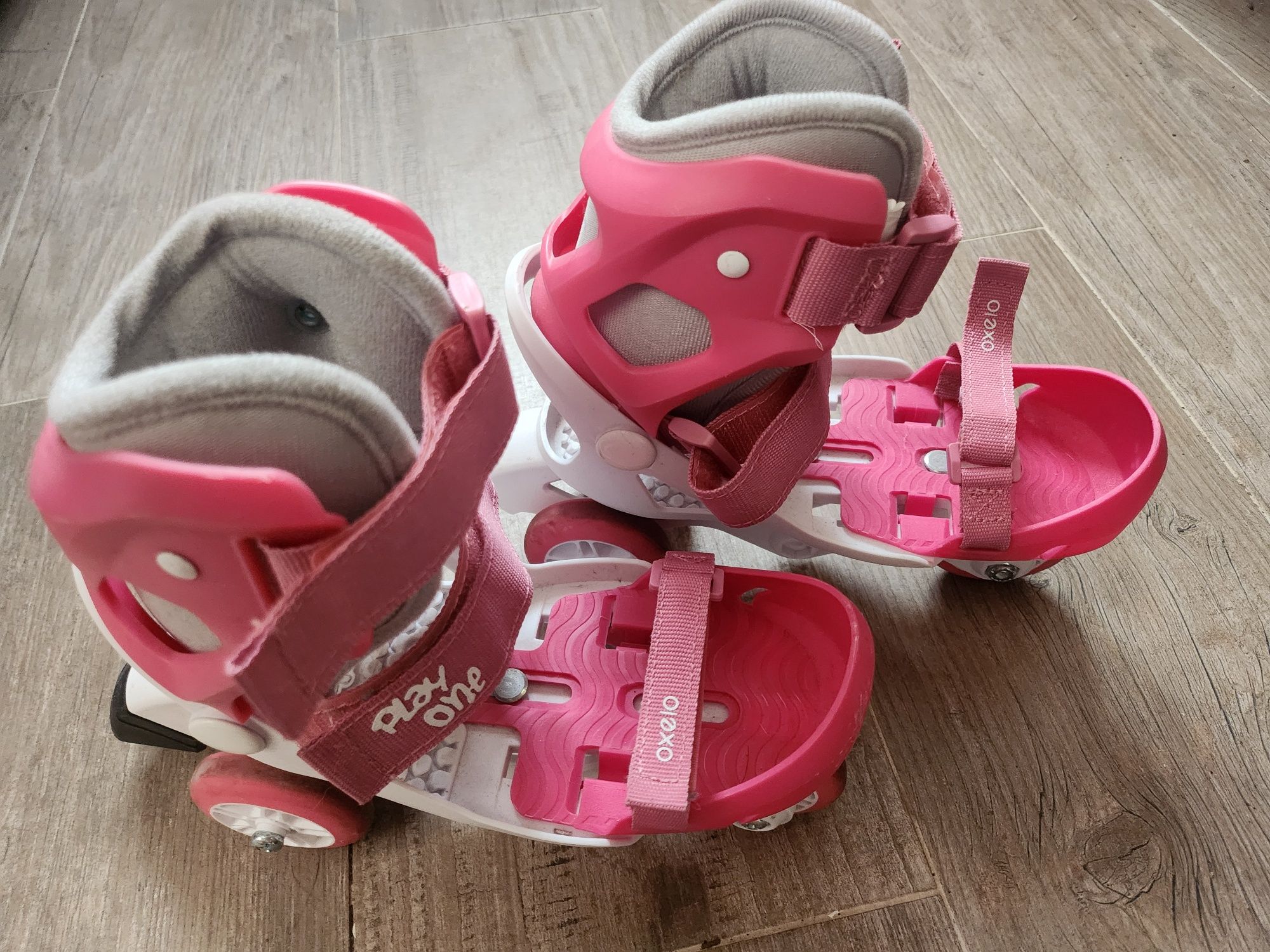 Patins em cor de rosa
