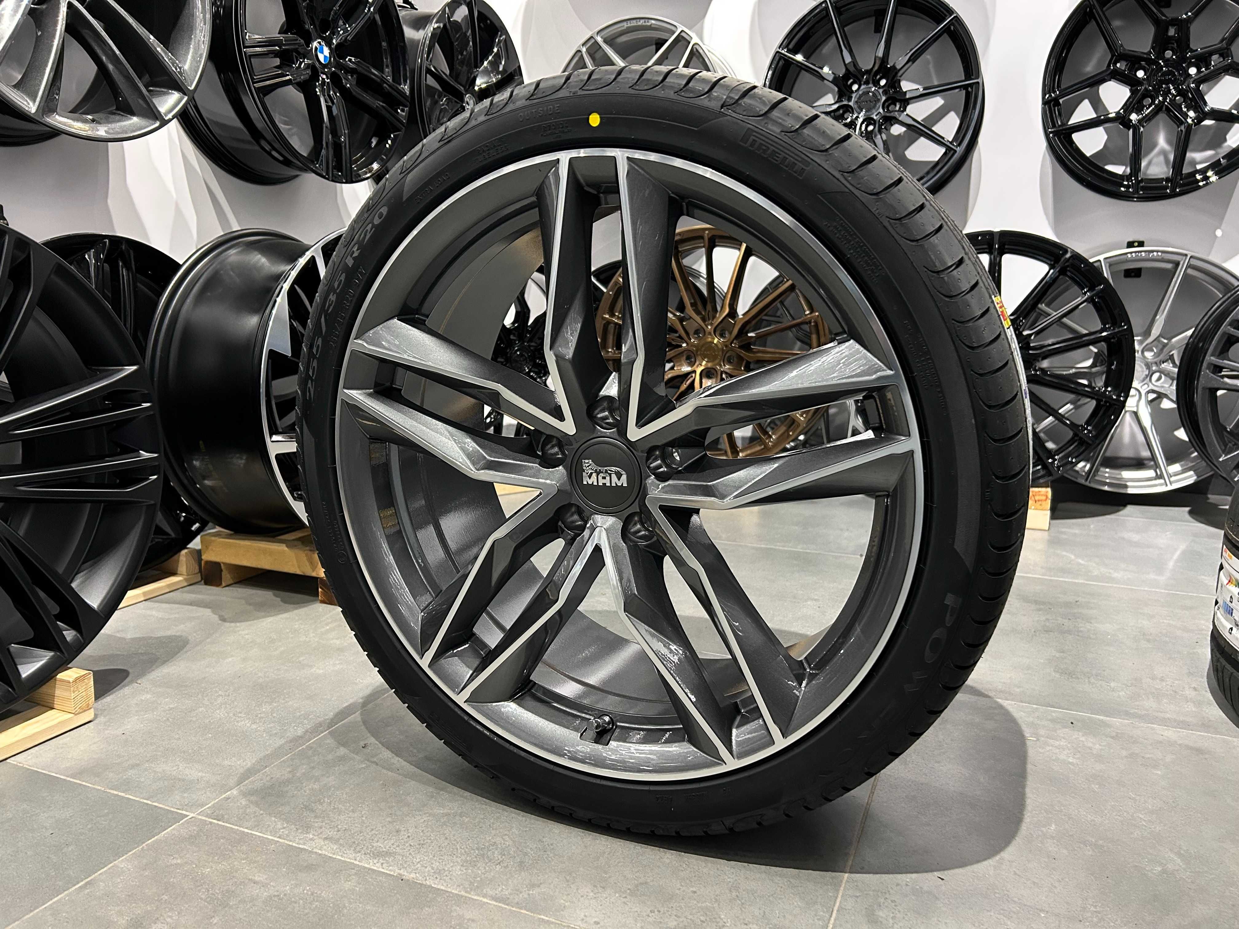 Koła letnie 20 5x112 ET30 Audi A6 C8 A7 4K Pirelli MAM RS3