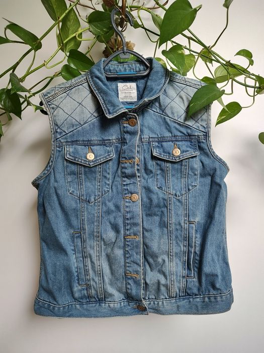 Dżinsowa kamizelka