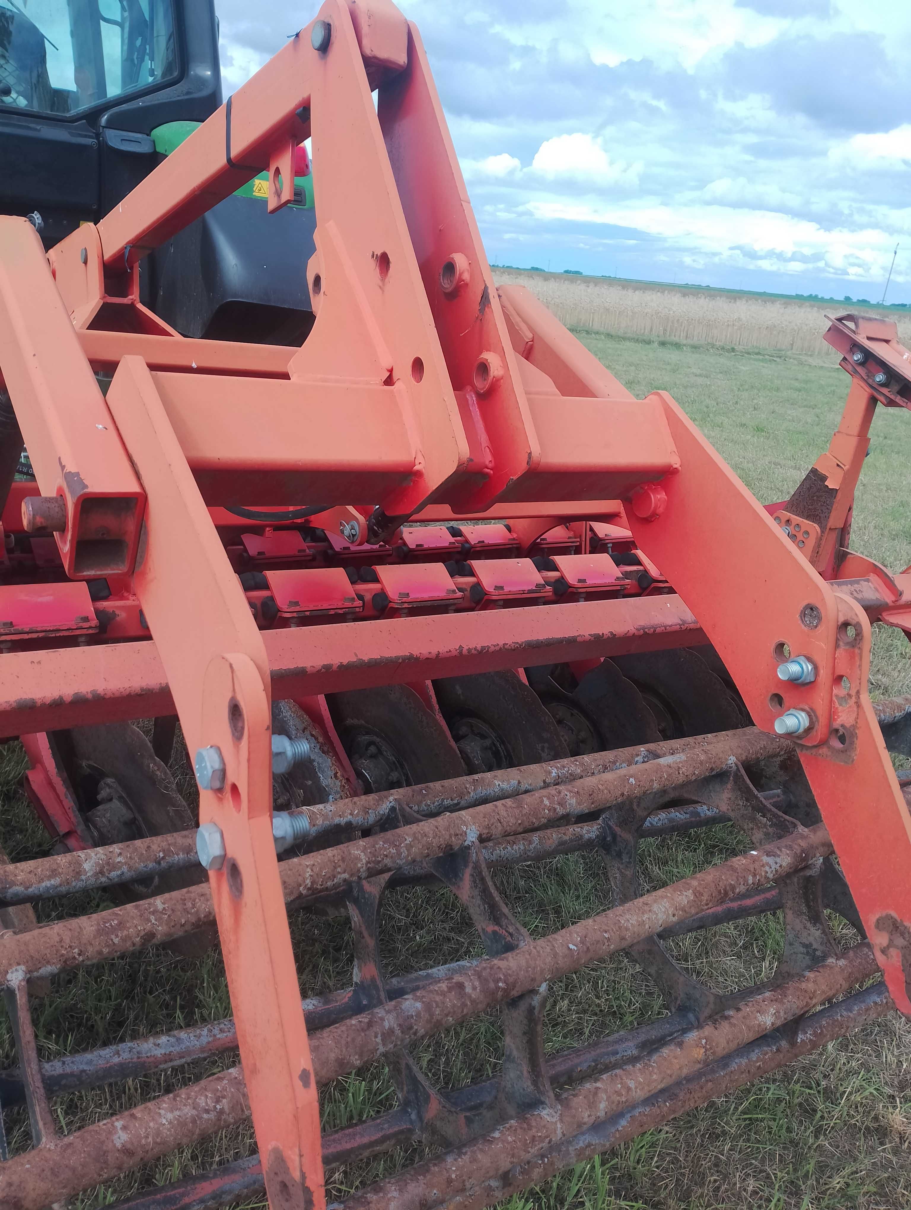 Agregat talerzowy z hydropakiem uprwowo siewny agro factory unia 3m