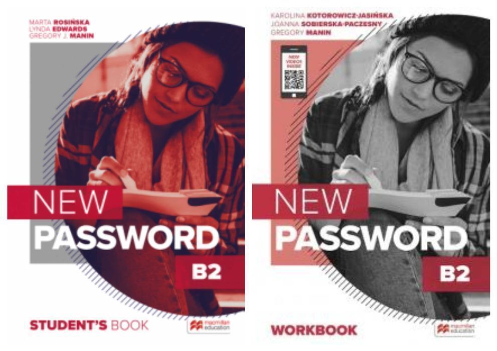 NOWA] New Password B2 Macmillan PODRĘCZNIK + ĆWICZENIA