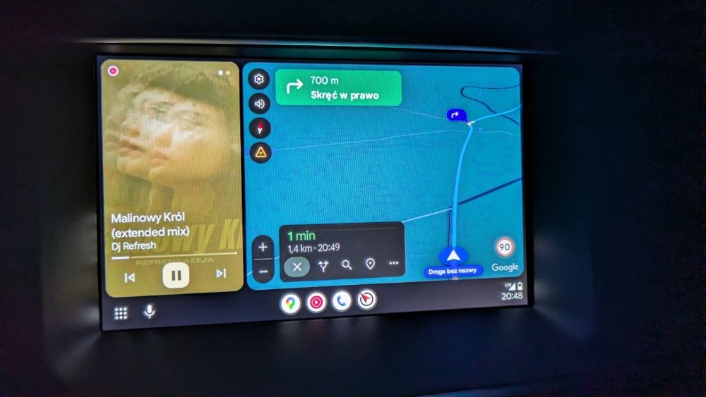 Nawigacja NAC peugeot 508 android auto carplay zestaw swap