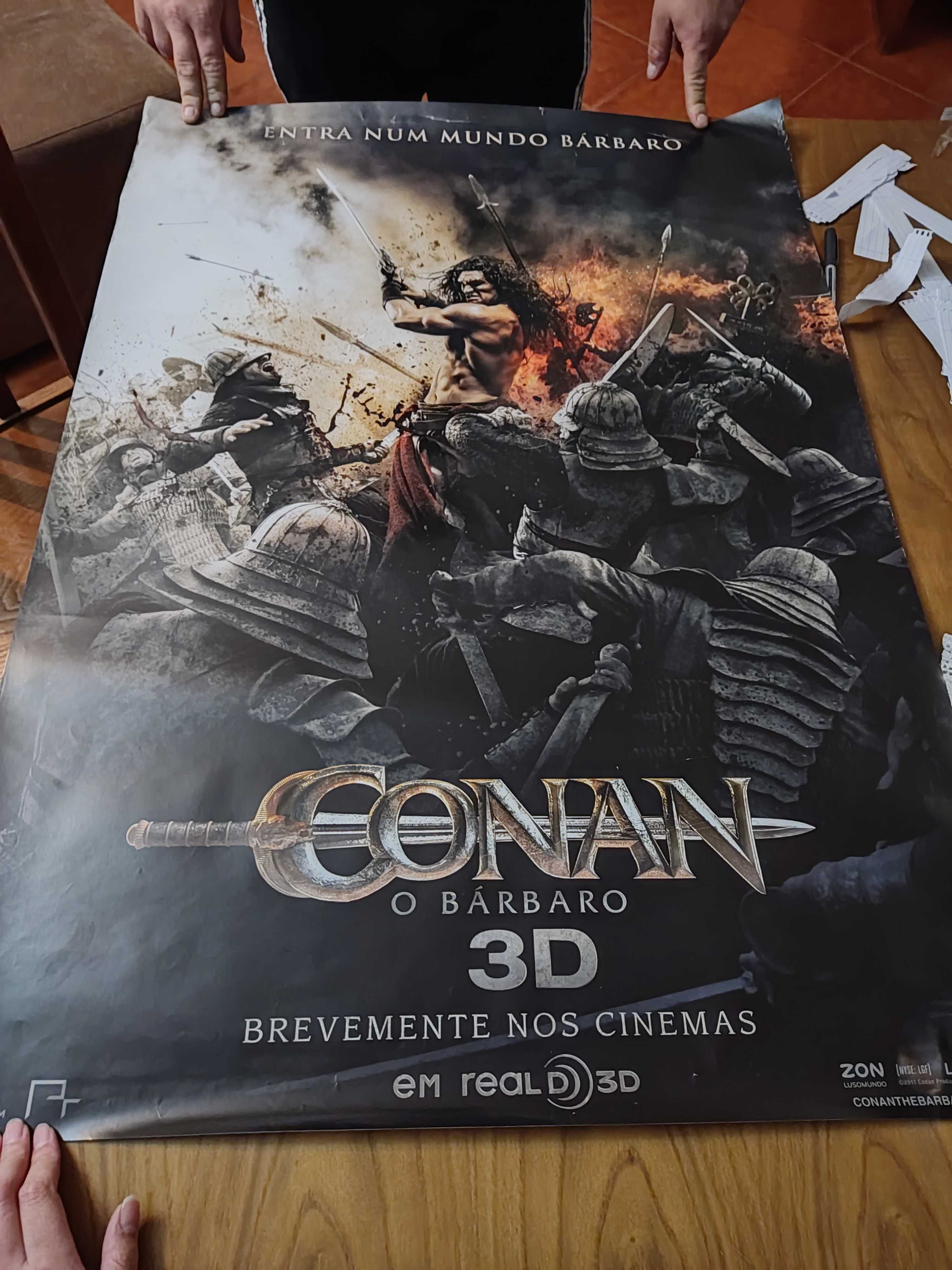 Cartaz de cinema Conan