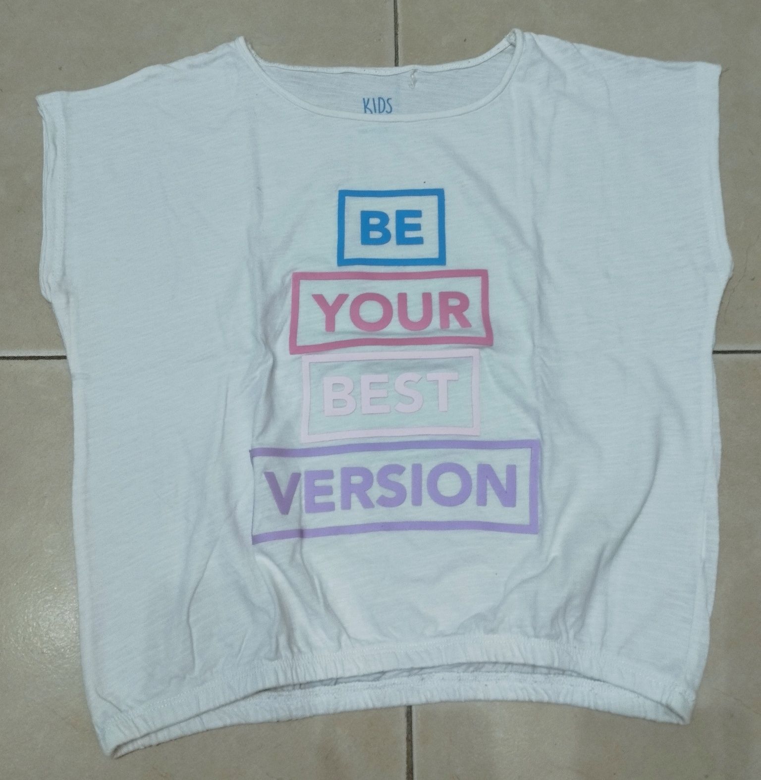 Camisola Branca Nova Kids Collection