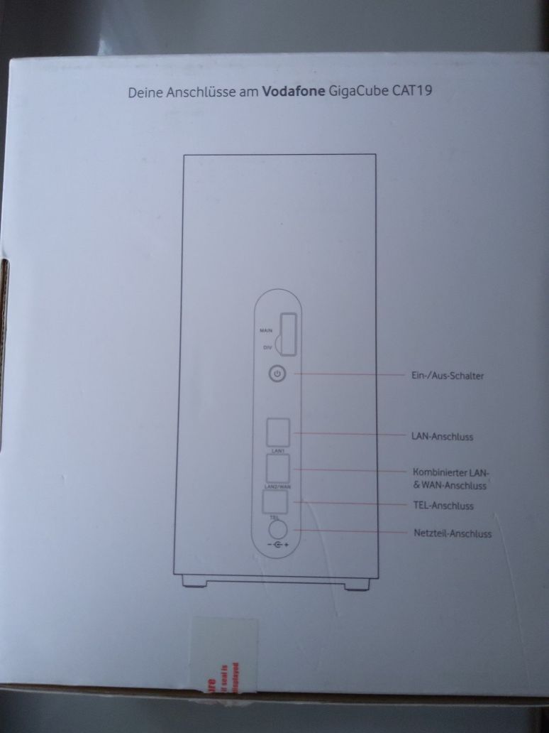Huawei B818-263 Gigacube Cat19 LTE Router / agregacja pasm