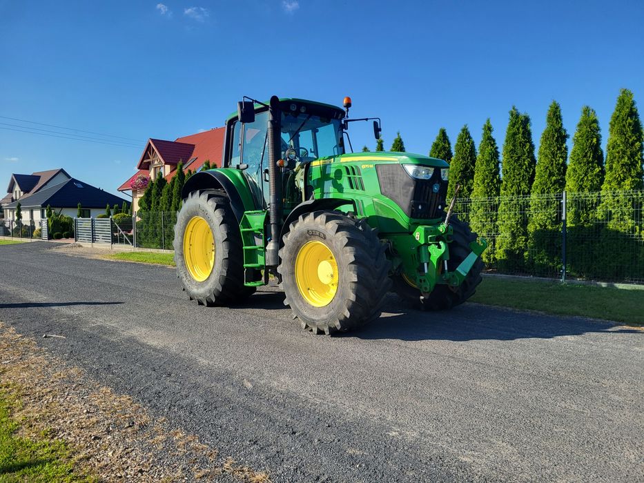 Ciągnik John Deere 6170m 6190r Klima'TUZ'Pneumatyka 6210r case fendt