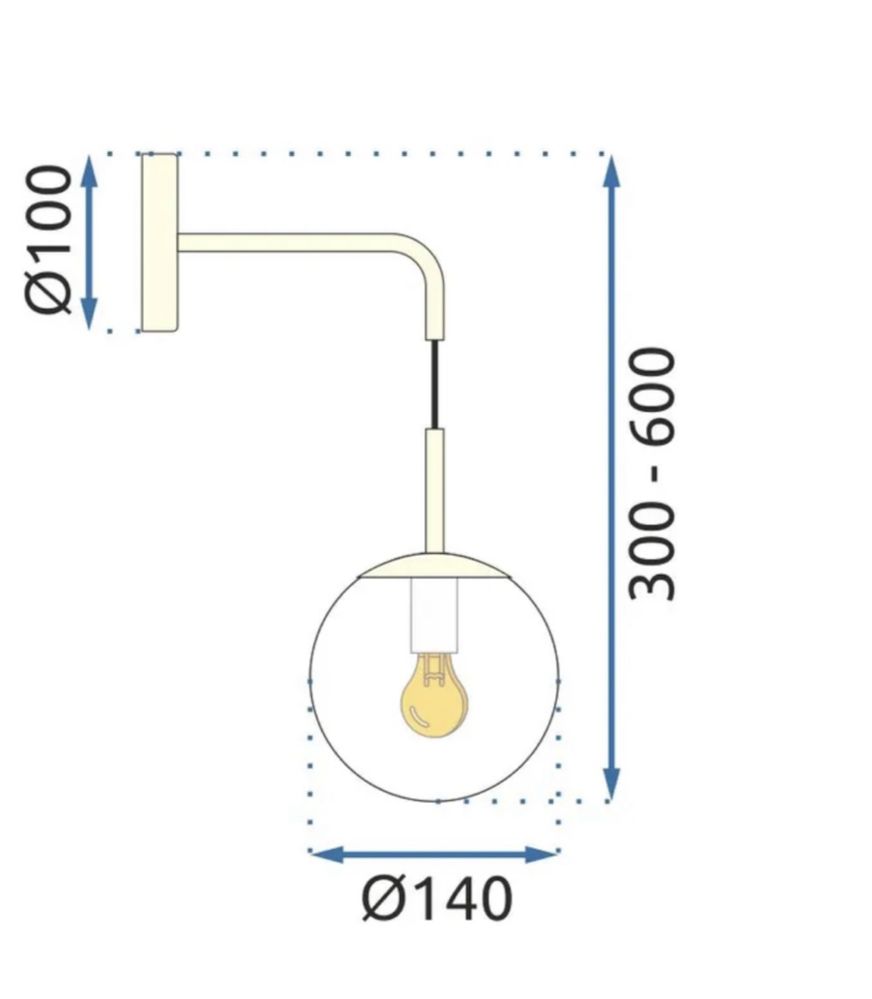 Lampa Ścienna Kinkiet 2 szt