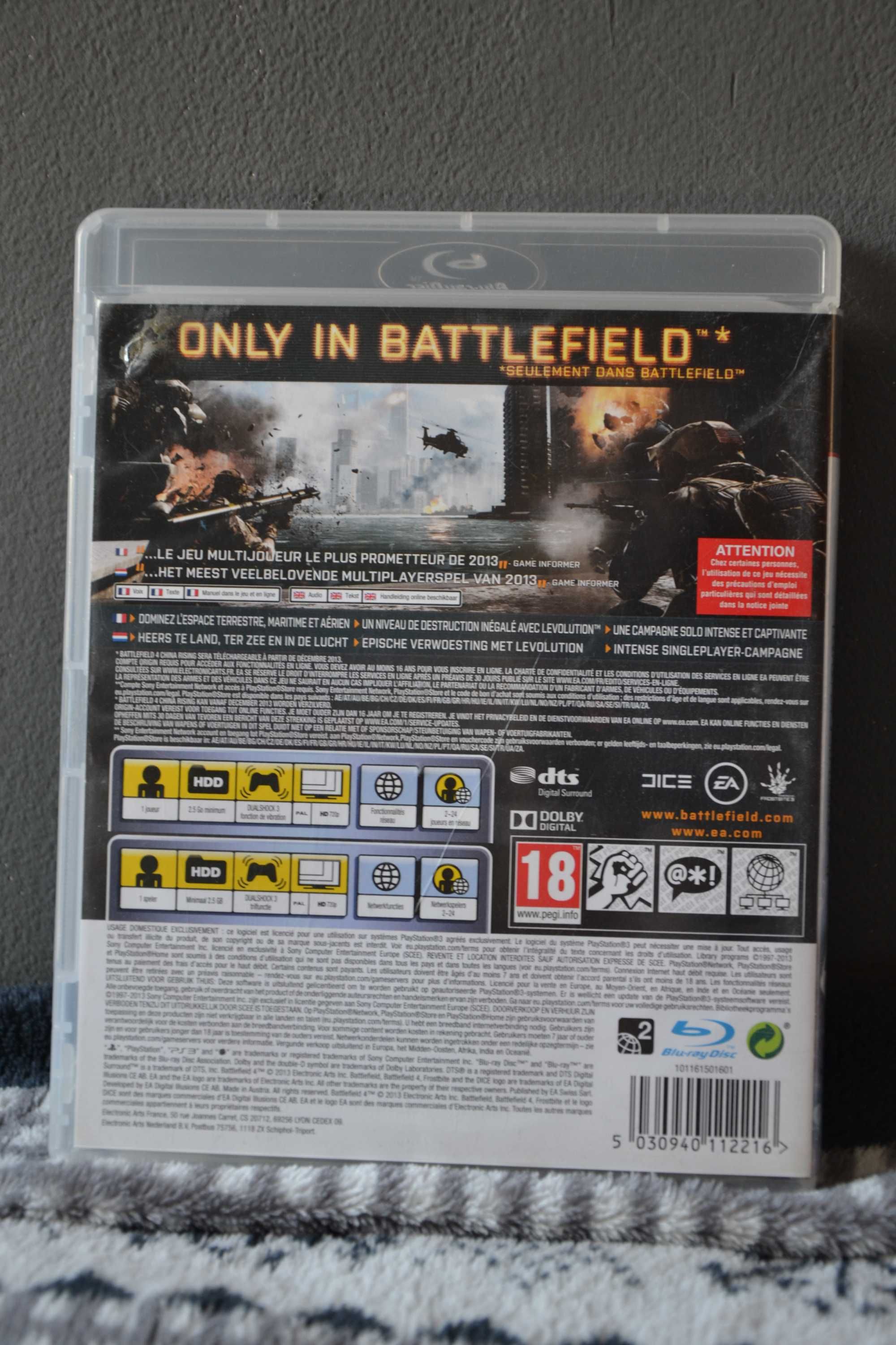 Gra PS3 battlefield 4