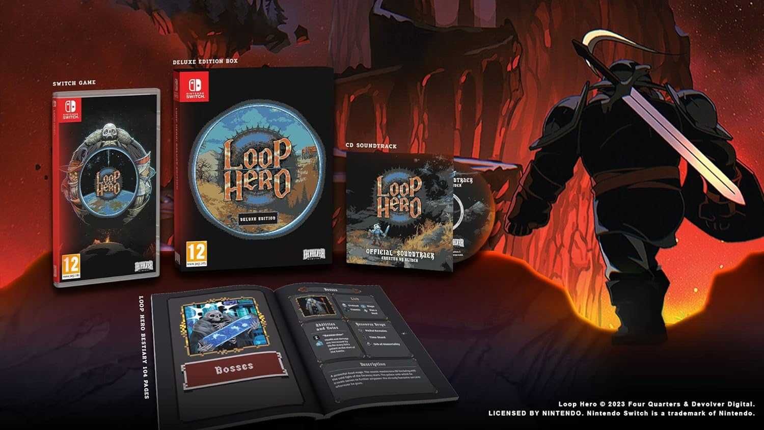 Loop Hero Deluxe Edition Nintendo Switch super edycja, dungeon crawler