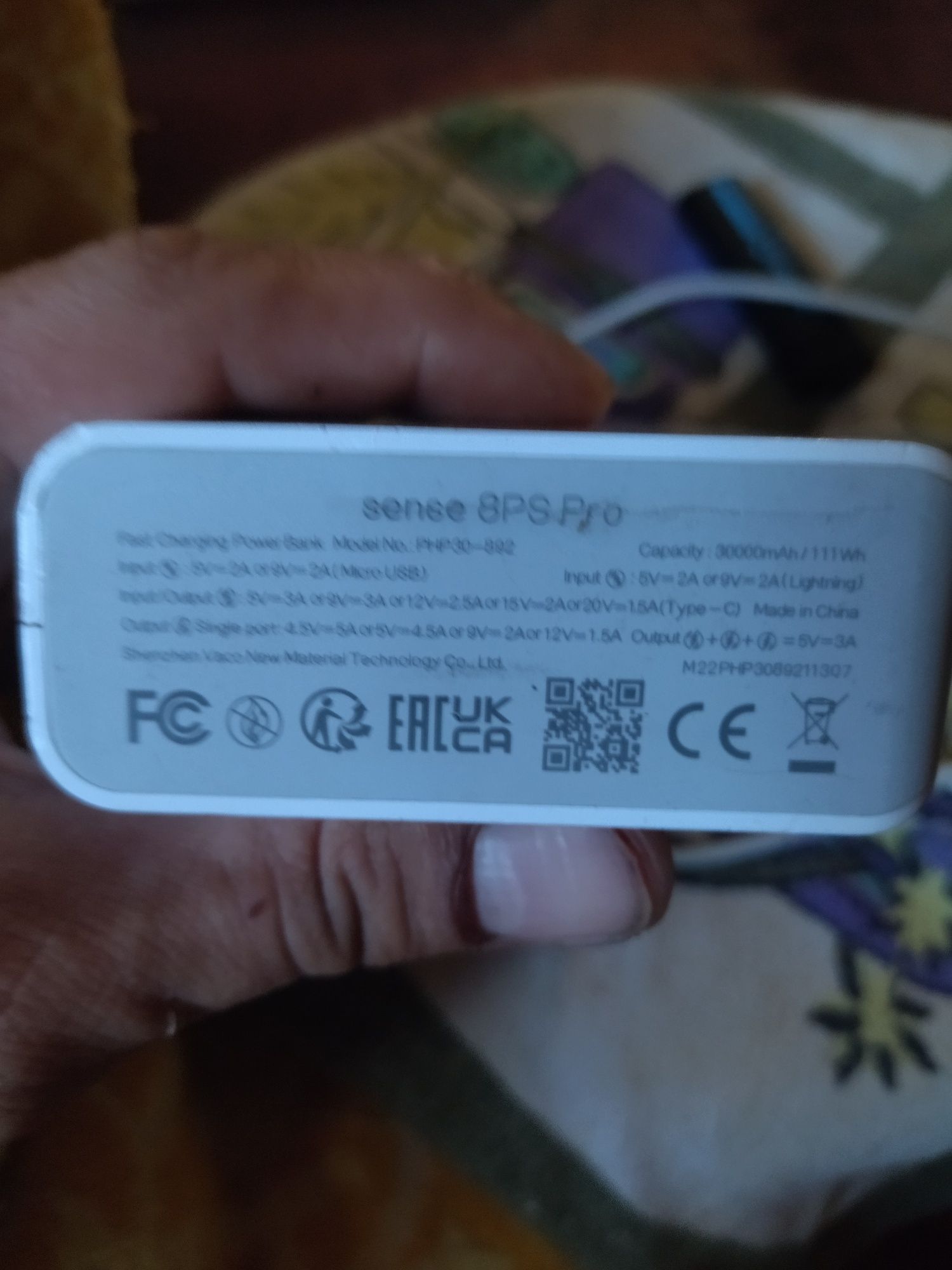 Power ban Romoss 30000mAh 30W Sense 8PS Pro