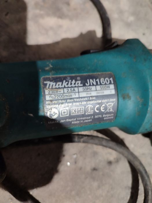 Nożyce elektryczne do cięcia blachy Makita Jn1601