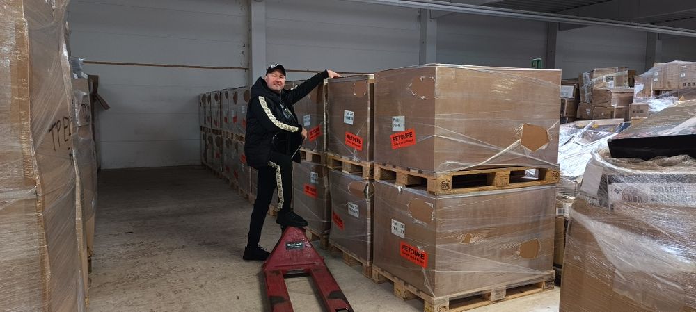 Palety Mix Elektronika Niemieckich Marek