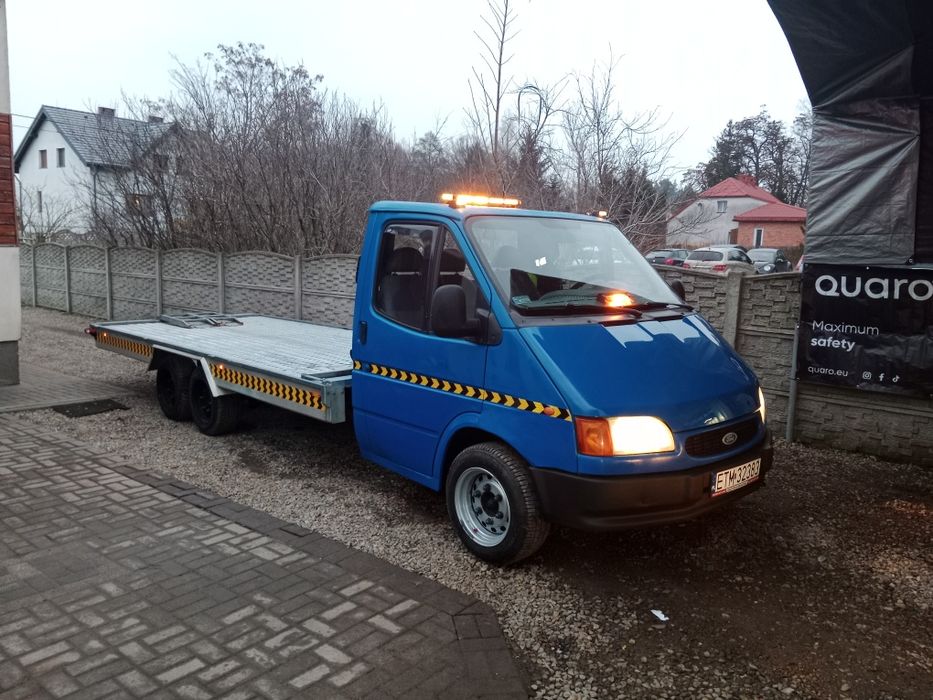 LAWETA Ford Transit zabudowa hydrauliczna Algema Faktura Vat