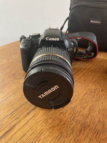 Zestaw Canon Eos 500d, obiektywem 18-55 mm kit i Tamron 17-50mm