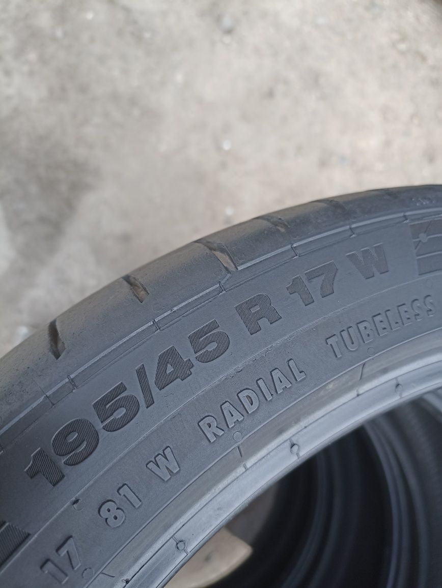 Opony lato Continental ContiSportContact 5 195/45 r17