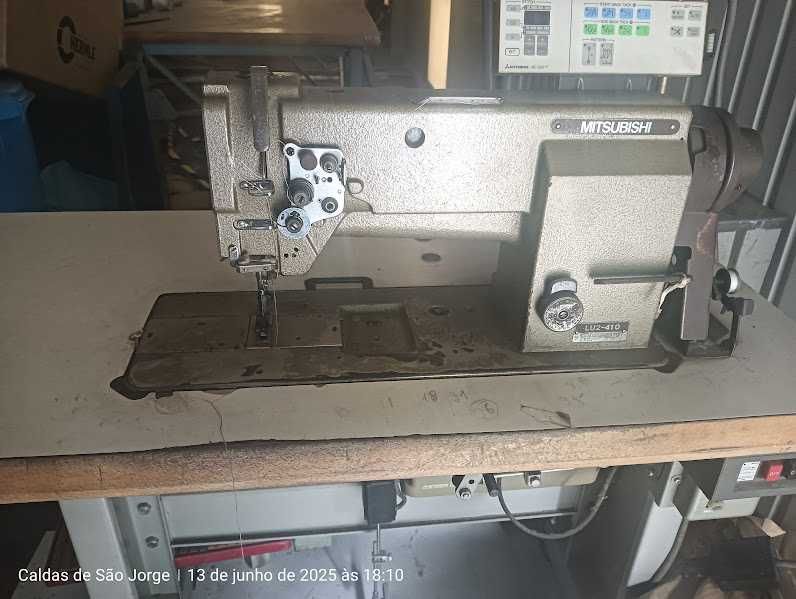 Máquina de Costura Industrial Mitsubishi com Controlador