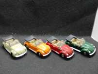 Miniaturas escala 1/72 Mini/ VW e outras marcas