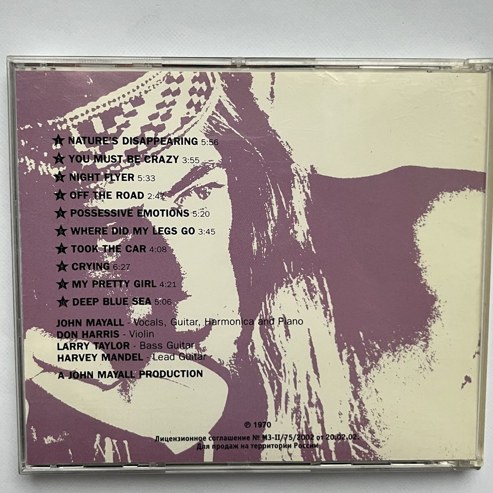 John Mayall - USA Union Limited CD 031 rzadkie wydanie