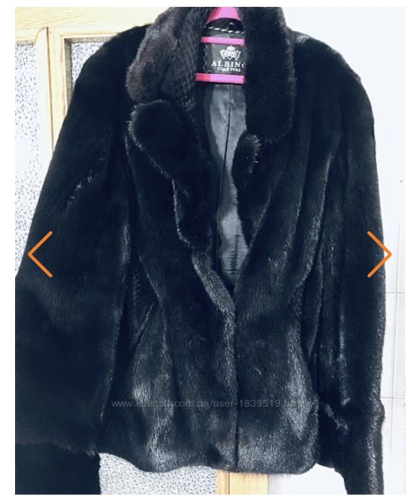 Продам норковый полушубок Albino