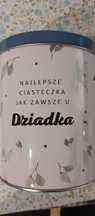 Puszka na ciastka dla Dziadka