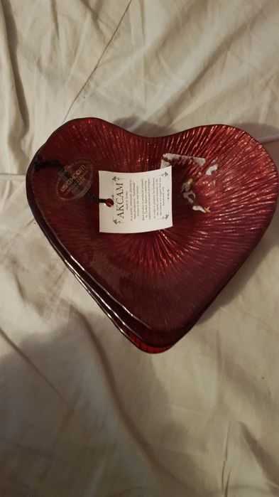 Nowe talerzyki w serce Akcam renomowane tureckie szkło