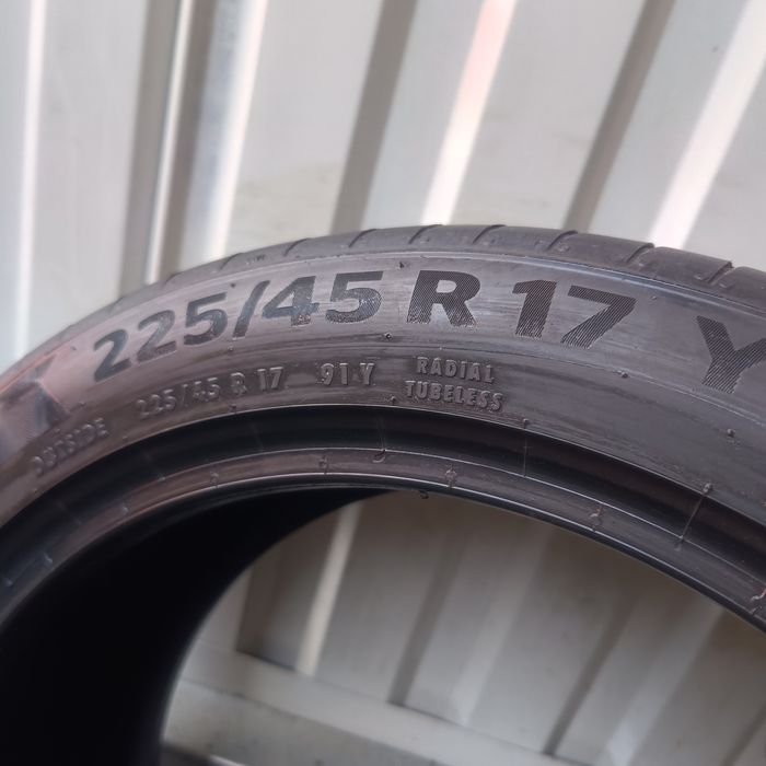 Dwie opony Continental premium contact 6 225/45 R17