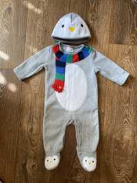 Новорічний костюм «Веселе пінгвеня». Чоловічок флісовий фірми F&F baby